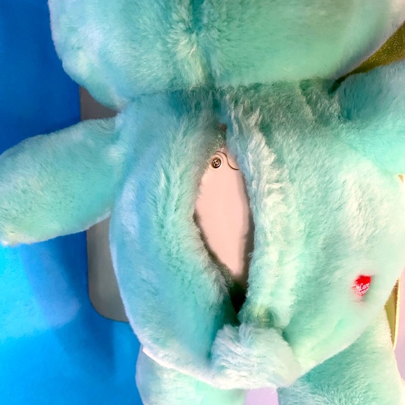 CARE BEARS VTG 2005 COLLECTIBLE TALKING WISH BEAR PLUSH 14” WORKS GREAT! - Picture 13 of 13